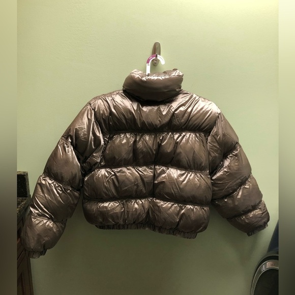 Women’s Calm Gray Puffer Jacket - Picture 2 of 6